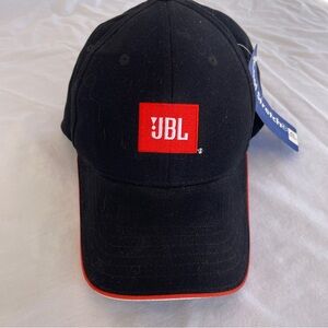 JBL Black and Orange Cap, NWT “JBL Synthesis”=$$$ ~~dealer Swag from 2004.